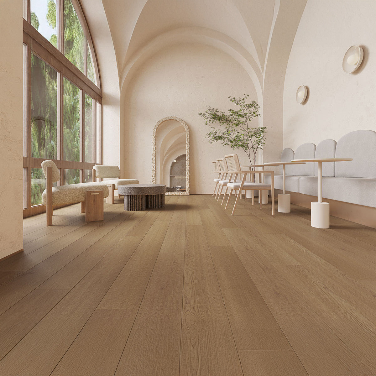 Vivastep Waterproof Laminate Splashloc Barn Oak