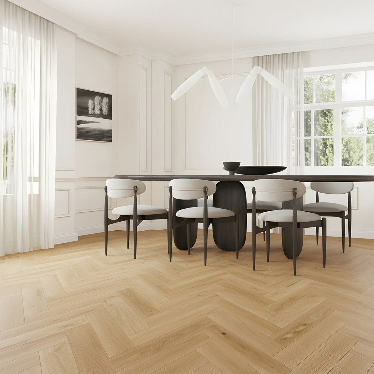 Vivastep Waterproof Laminate Sandy Oak Herringbone £25.48m2 + VAT